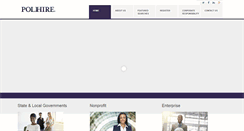 Desktop Screenshot of polihire.com